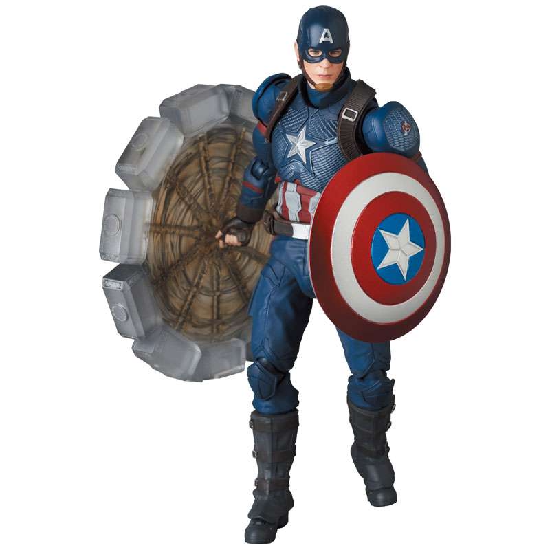 Mafex 130: Mafex Captain America (Endgame ver.)