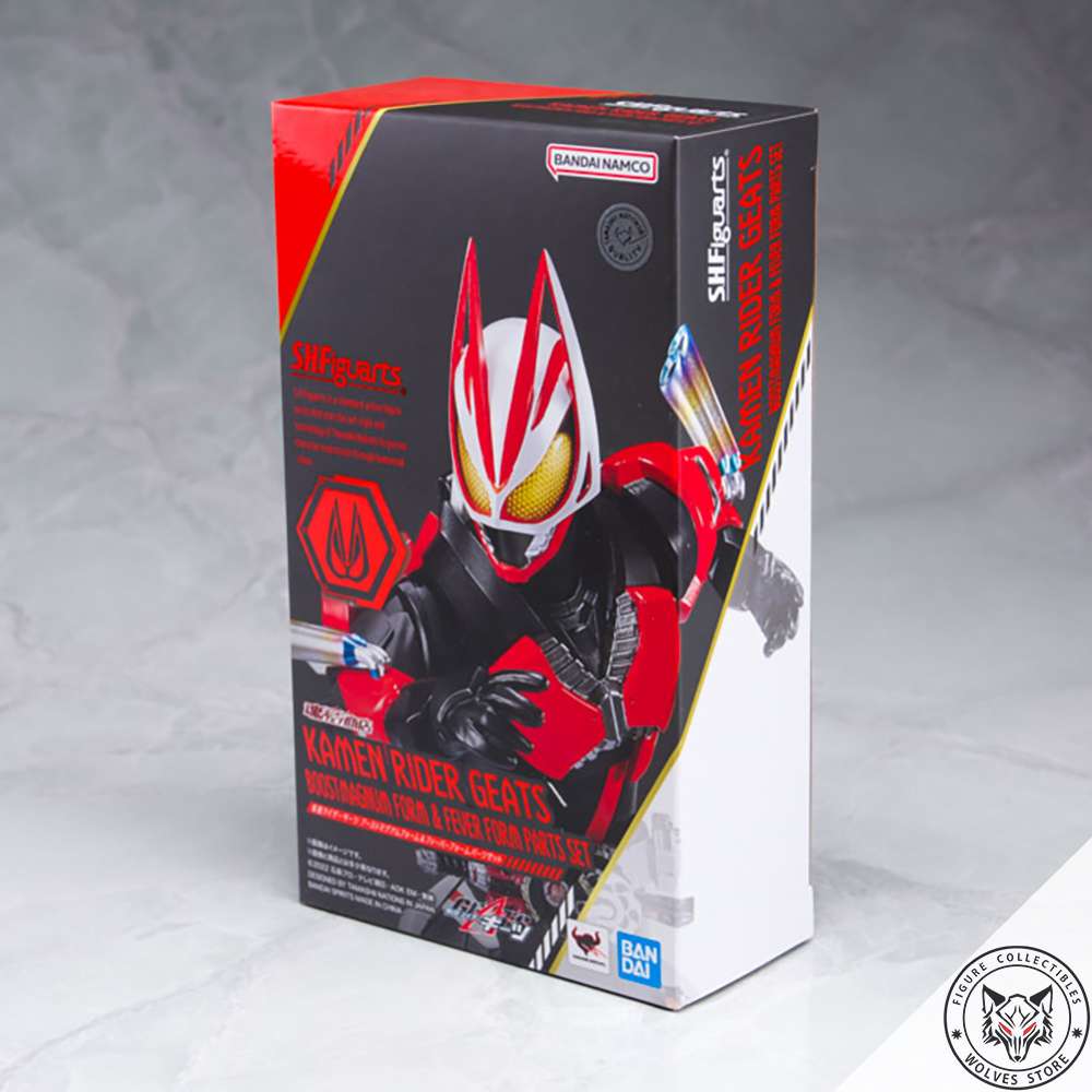 S.H.Figuarts: Kamen Rider Geats Boost Magnum form and Fever form parts set