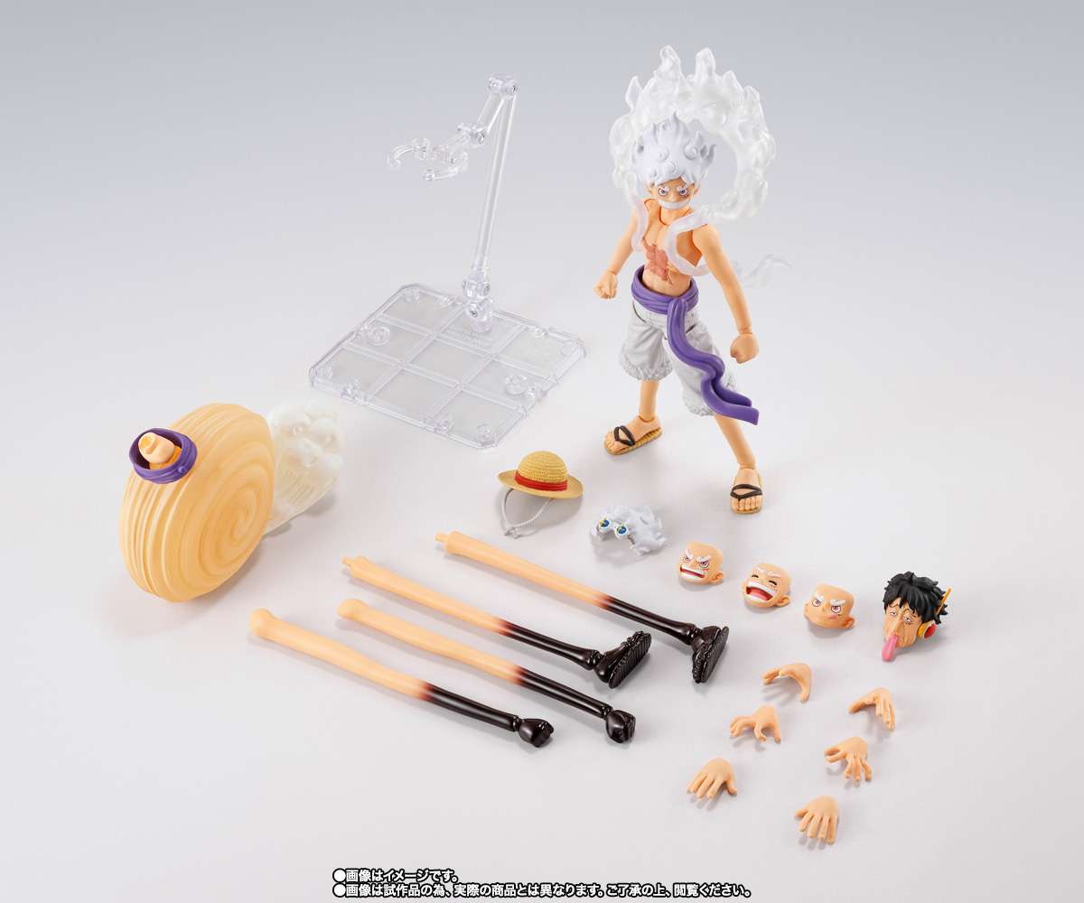 S.H.Figuarts One Piece: Monkey D. Luffy - Gear 5 (Future Island Egghead)