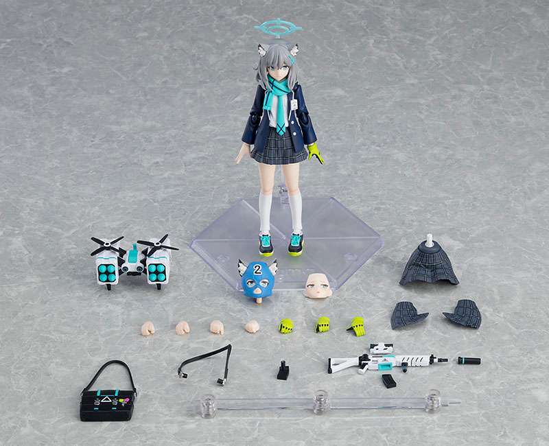 Figma 567: Figma Shiroko Sunaookami (Blue Archive)