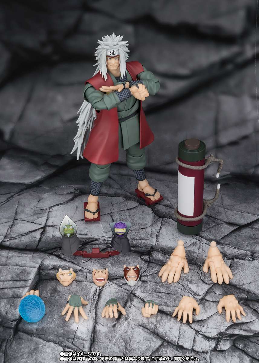 S.H.Figuarts: Jiraiya -Hidden Leaf Heroic Master Sage- (Sage Mode)
