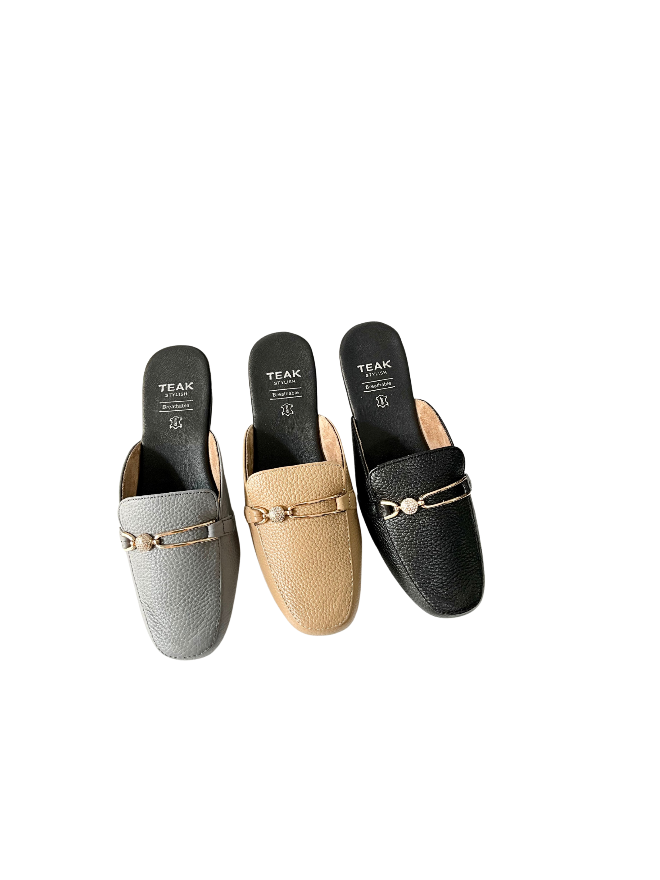 Giày Sục Vuông - Khóa Lắc Xoàn