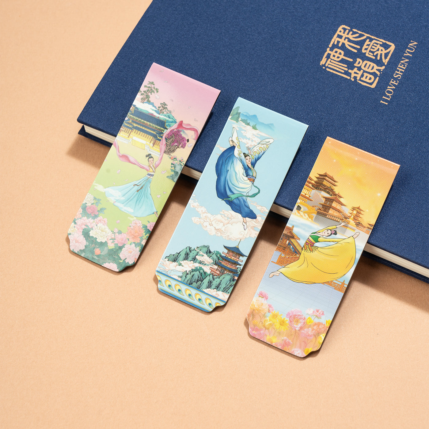 Thẻ đánh dấu trang nam châm Phong Vận Lưu Phương