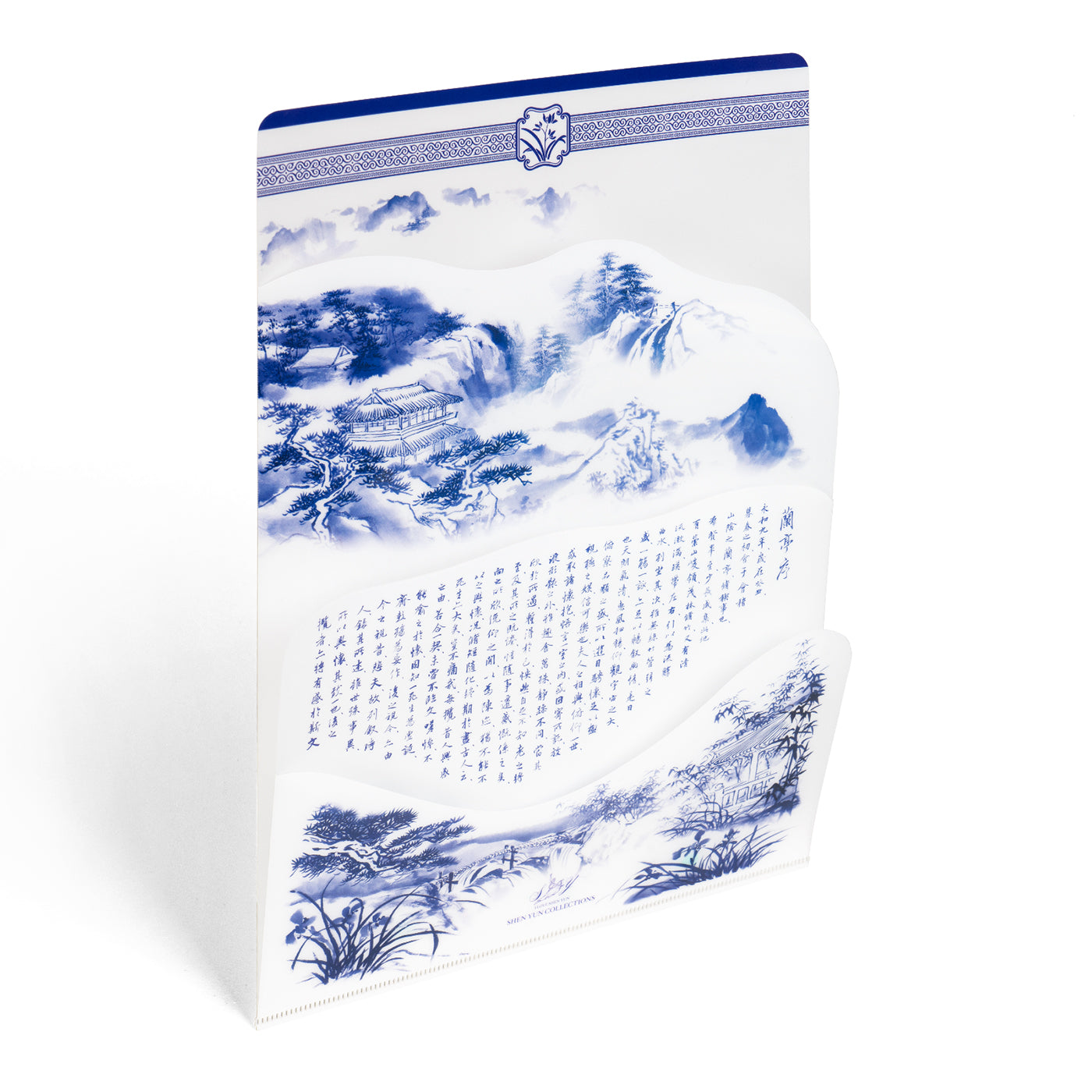 Bìa nhựa kẹp hồ sơ - Lan Đình Tự