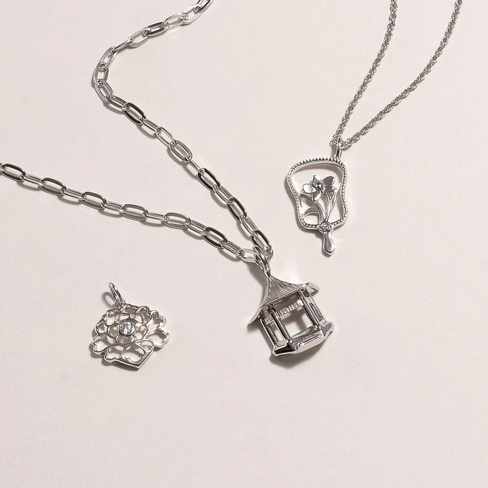 Charm Tiểu Đình Tao Nhã - Bạc