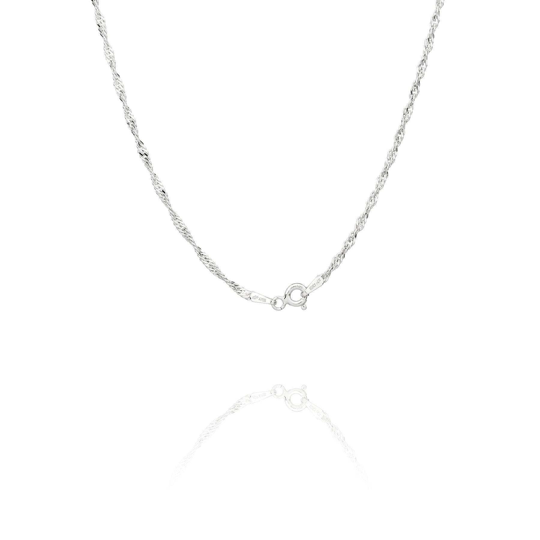 Dây chuyền Singapore Chain 18" (Bạc)