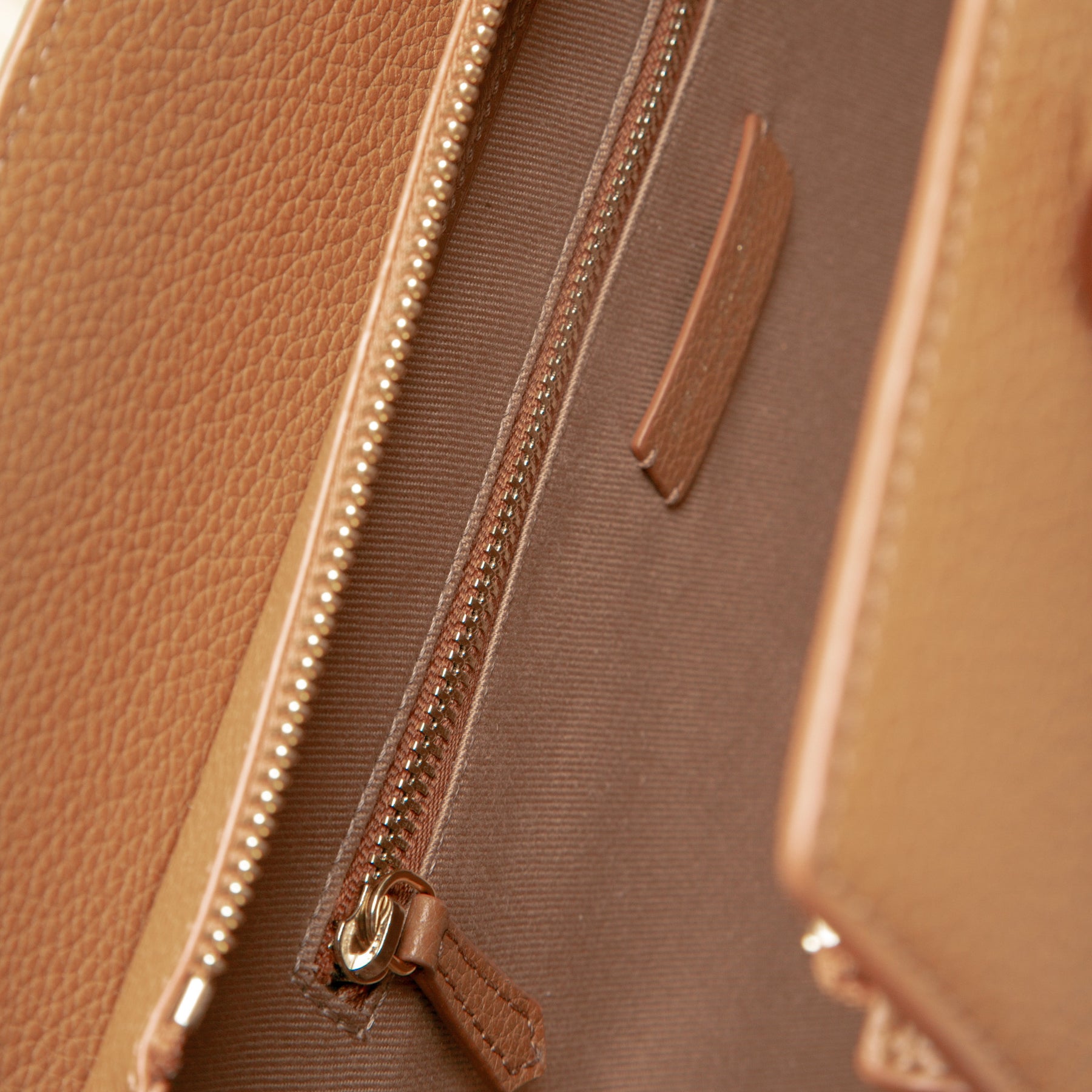 Túi da tote Nét Thanh Nhã Nhà Đường - Màu nâu