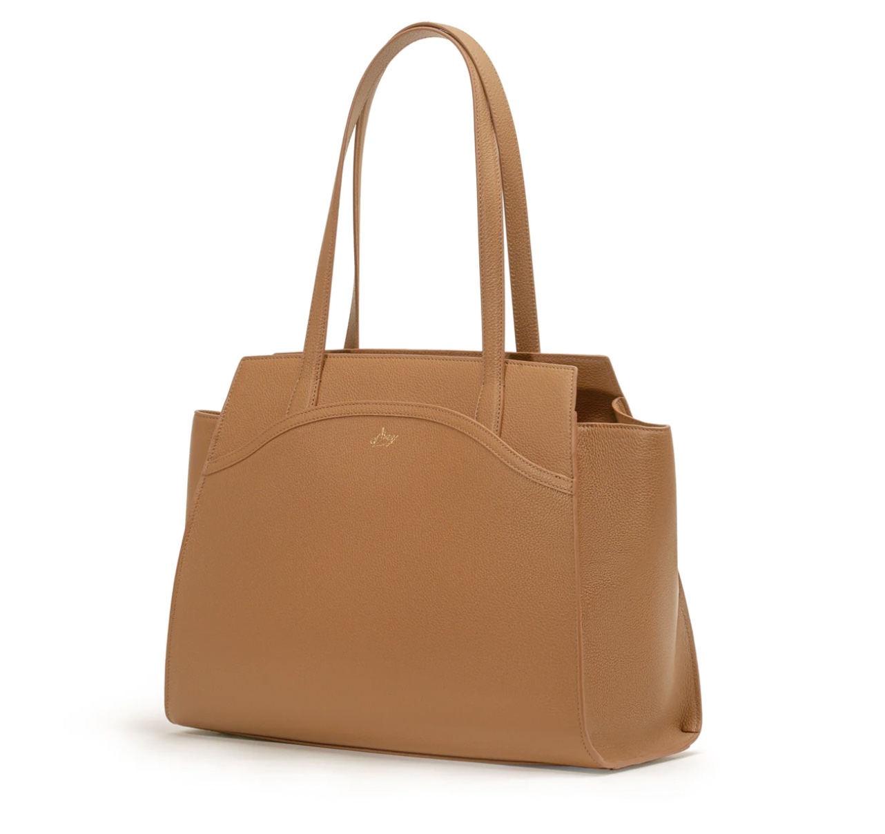 Túi da tote Nét Thanh Nhã Nhà Đường - Màu nâu