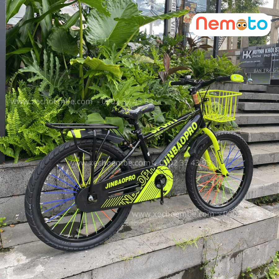 Xe Đạp Trẻ Em Thể Thao 18-20 Inch Có Giỏ, Baga Sau