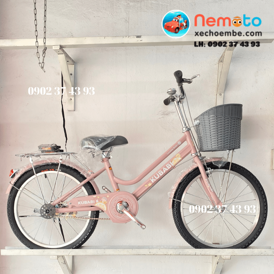 Xe Đạp Nữ KUBABY 2 Gióng Chắc Chắn Size 20inch - Mã KUBABY 20