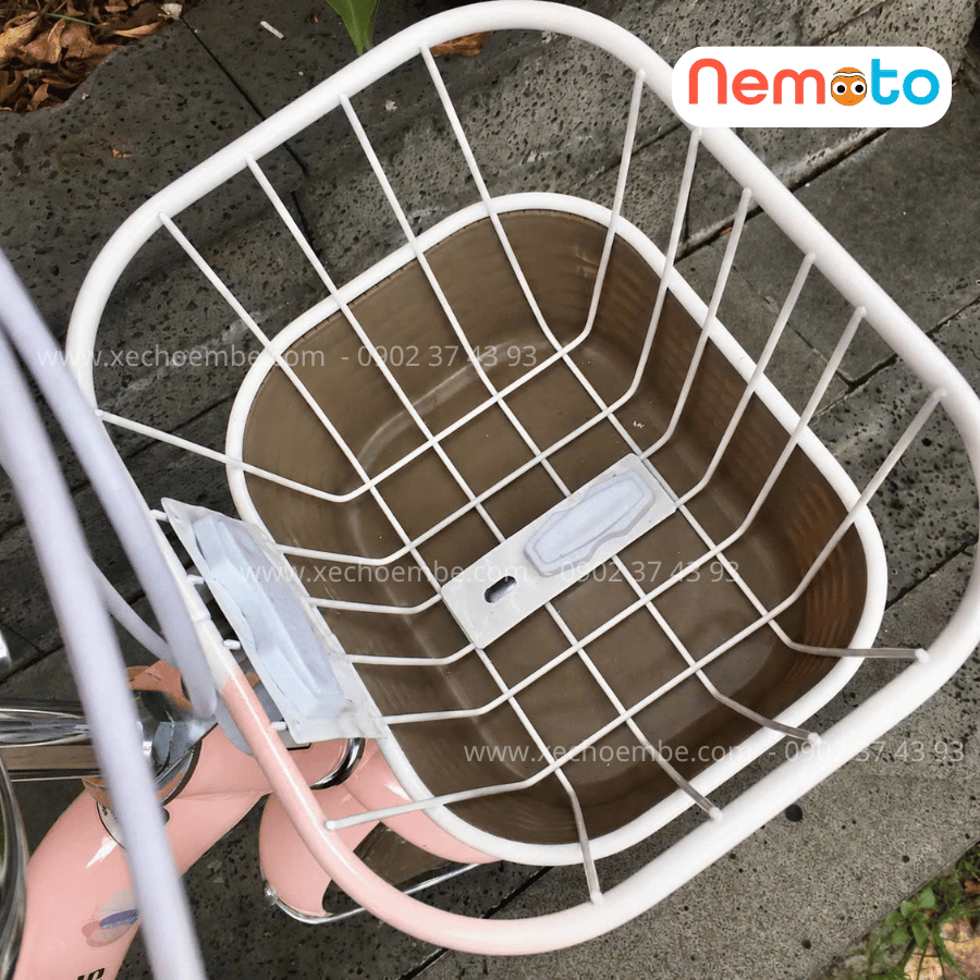 Xe Đạp Trẻ Em Xaming  C1 - Size 12-14-16 Inch Có Giỏ Và Bánh Phụ