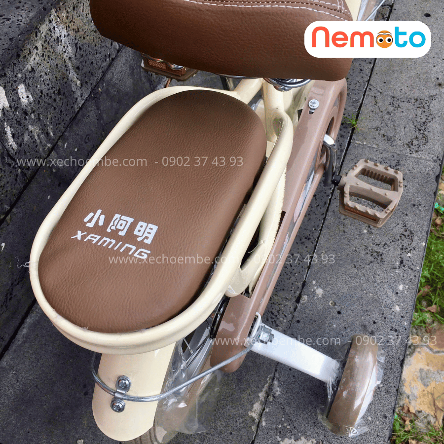 Xe Đạp Trẻ Em Xaming  C1 - Size 12-14-16 Inch Có Giỏ Và Bánh Phụ