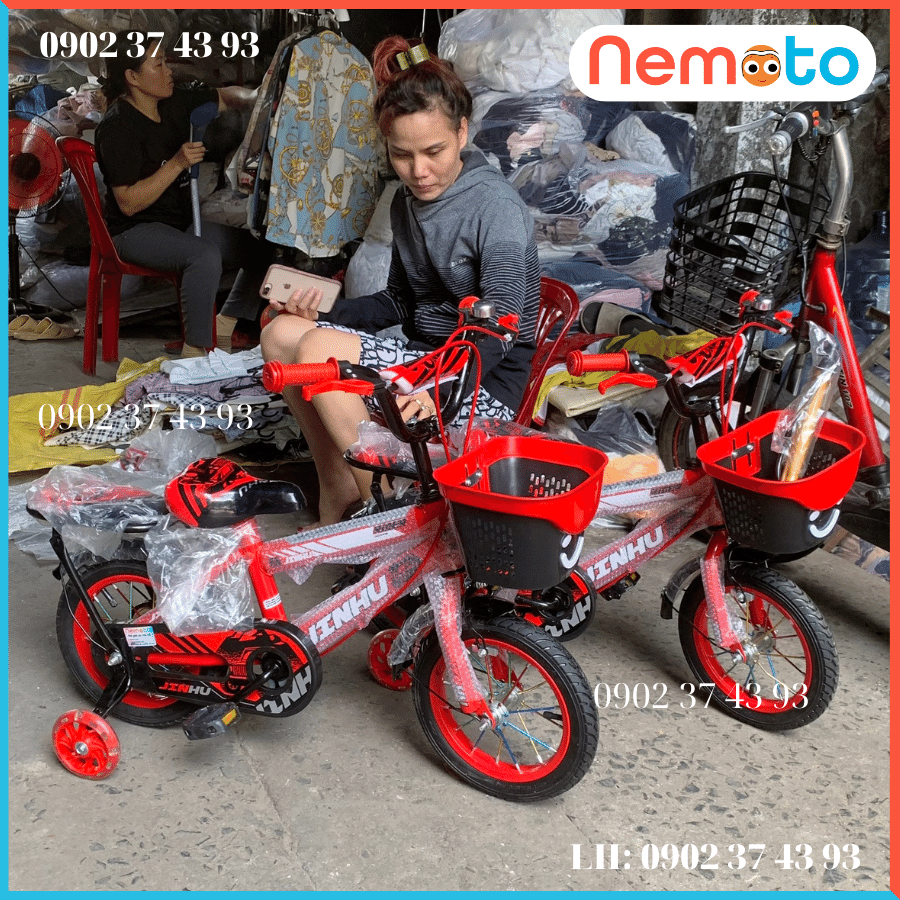 Xe Đạp Bé Trai Năng Động Giá Rẻ Nhất Size 16inch - Mã 890