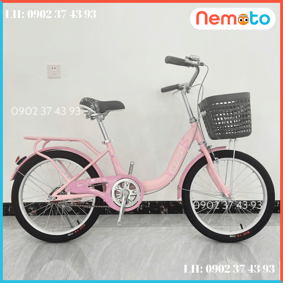 Xe Đạp Nữ 1 Gióng Cao Cấp Kubaby - Ky3 Size 20inch - Mã KY3