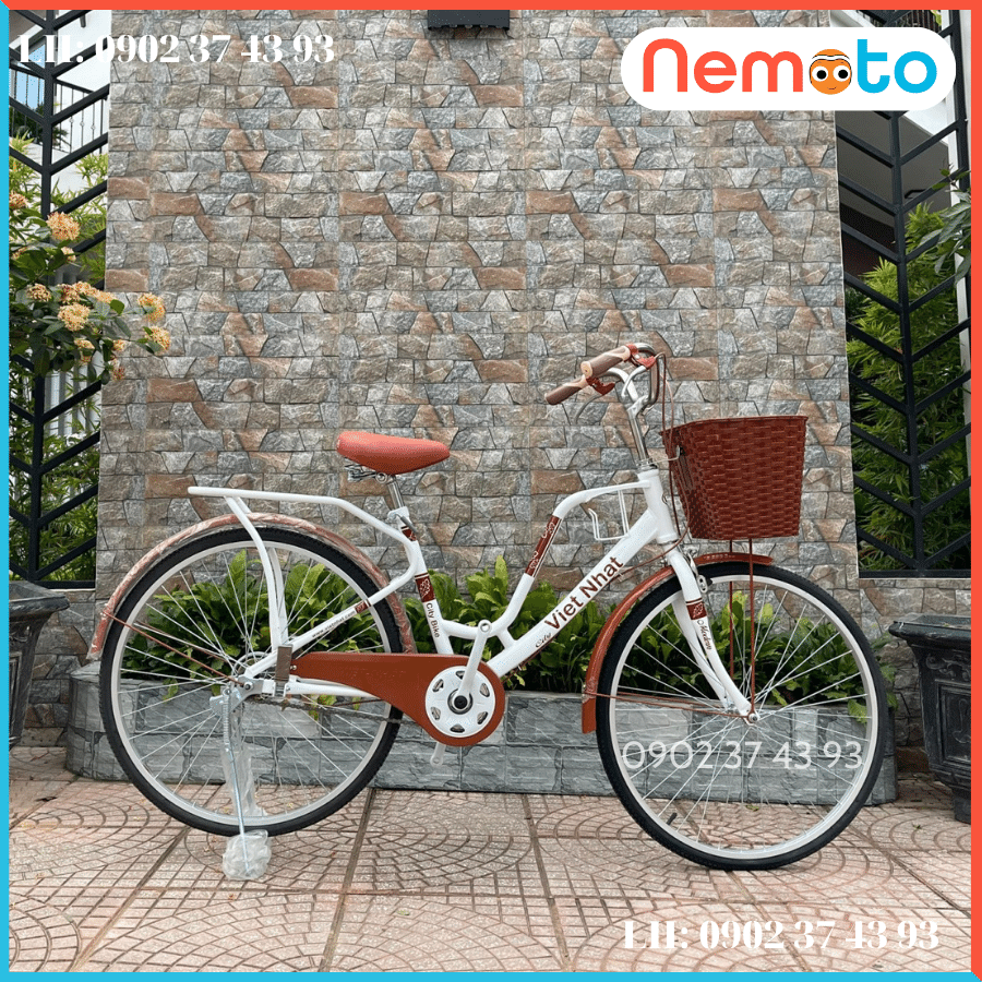 Xe Đạp Nữ Việt Nhật Mini Cao Cấp Size 24 inch - Mã LATE -VN2