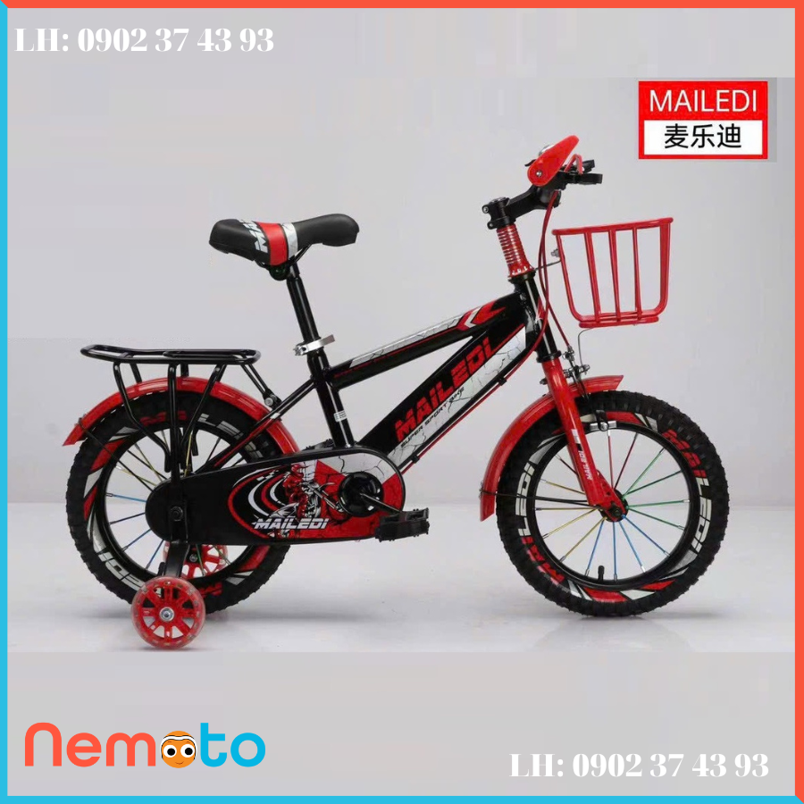 Xe Đạp Nam Kiểu 2 Sườn Kiểu Dáng Thể Thao, Kèm Giỏ