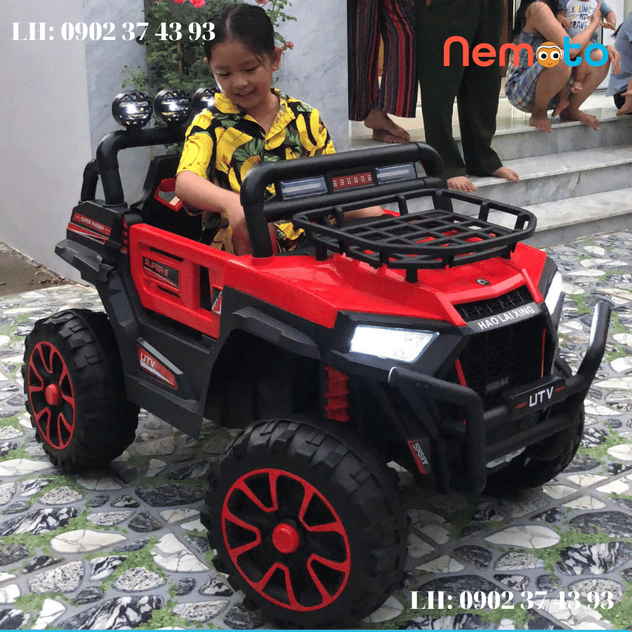 XE Ô TÔ ĐIỆN ĐỊA HÌNH MÃ UTV 6188