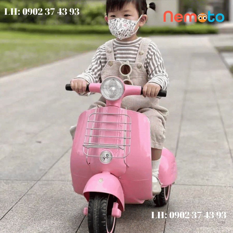 XE VESPA MINI DỄ THƯƠNG CHO BÉ