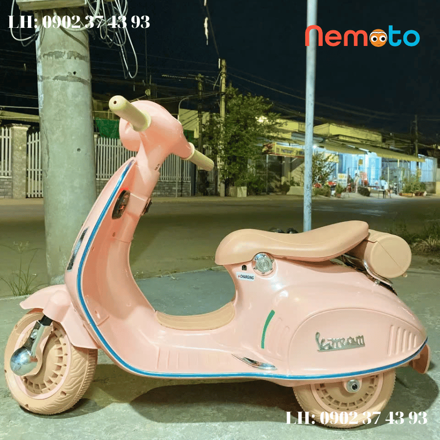 XE VESPA SIÊU XINH CHO BÉ
