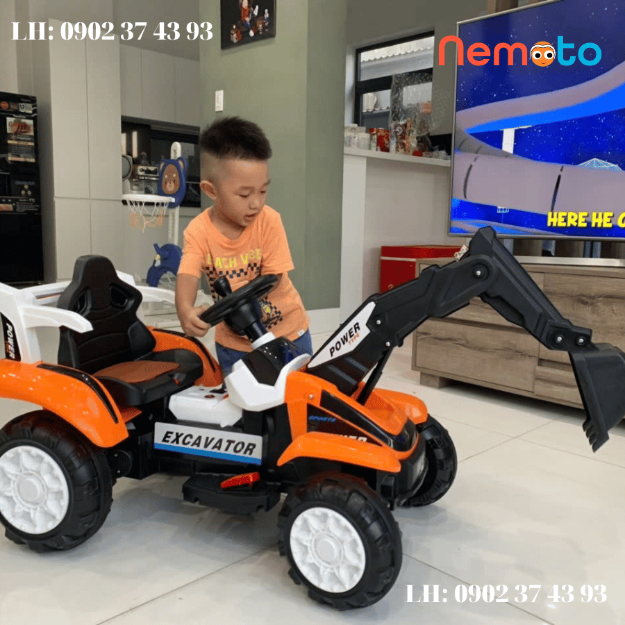 XE CẨU LỚN CHO BÉ MÃ 1618