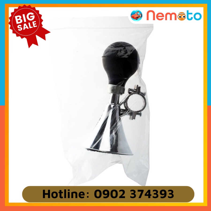 Kèn hơi bằng cao su 21mm cho xe đạp