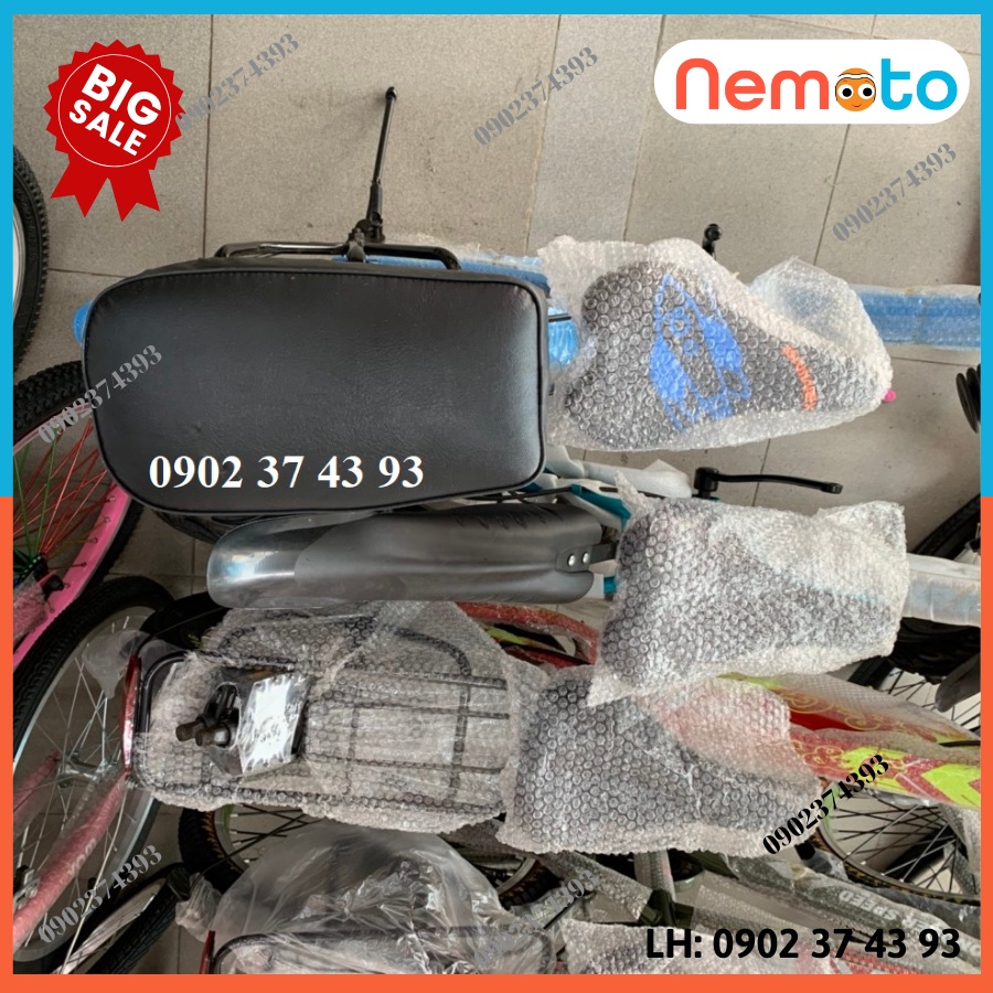 Đệm lót yên sau xe đạp êm ái, bền đẹp, không thấm nước (2 cỡ cho xe người lớn, xe trẻ em)