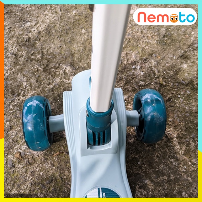 Xe trượt Scooter 3 bánh có đèn, nhạc cao cấp, tải trọng 60kg