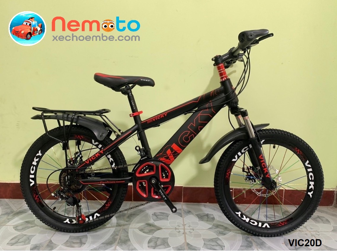 XE ĐẠP ĐỊA HÌNH CÓ ĐỀ VICKY BÁNH 20IN (VIC20D)