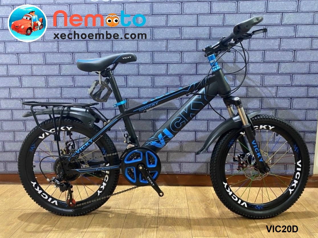 XE ĐẠP ĐỊA HÌNH CÓ ĐỀ VICKY BÁNH 20IN (VIC20D)