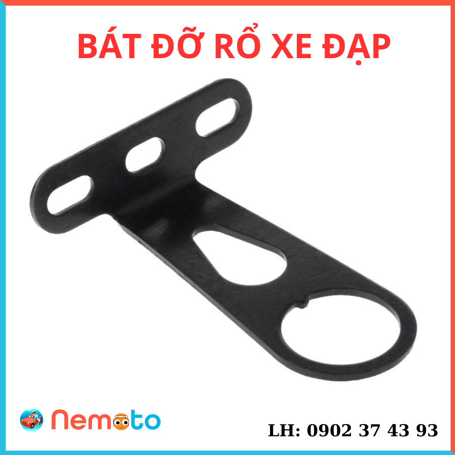 Bát gắn rổ xe đạp kim loại chắc chắn, thời trang, rẻ nhất