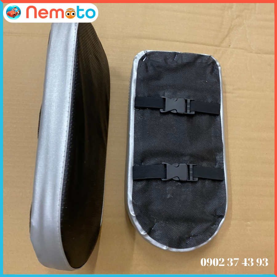 Yên đệm sau xe đạp - Dây gắn dễ dàng cho mọi loại xe đạp (giao màu ngẫu nhiên)