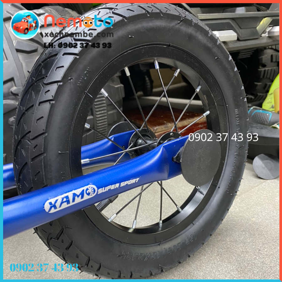 Xe Thăng Bằng Xaming Cao Cấp 1 Khung Bánh Bơm Hơi