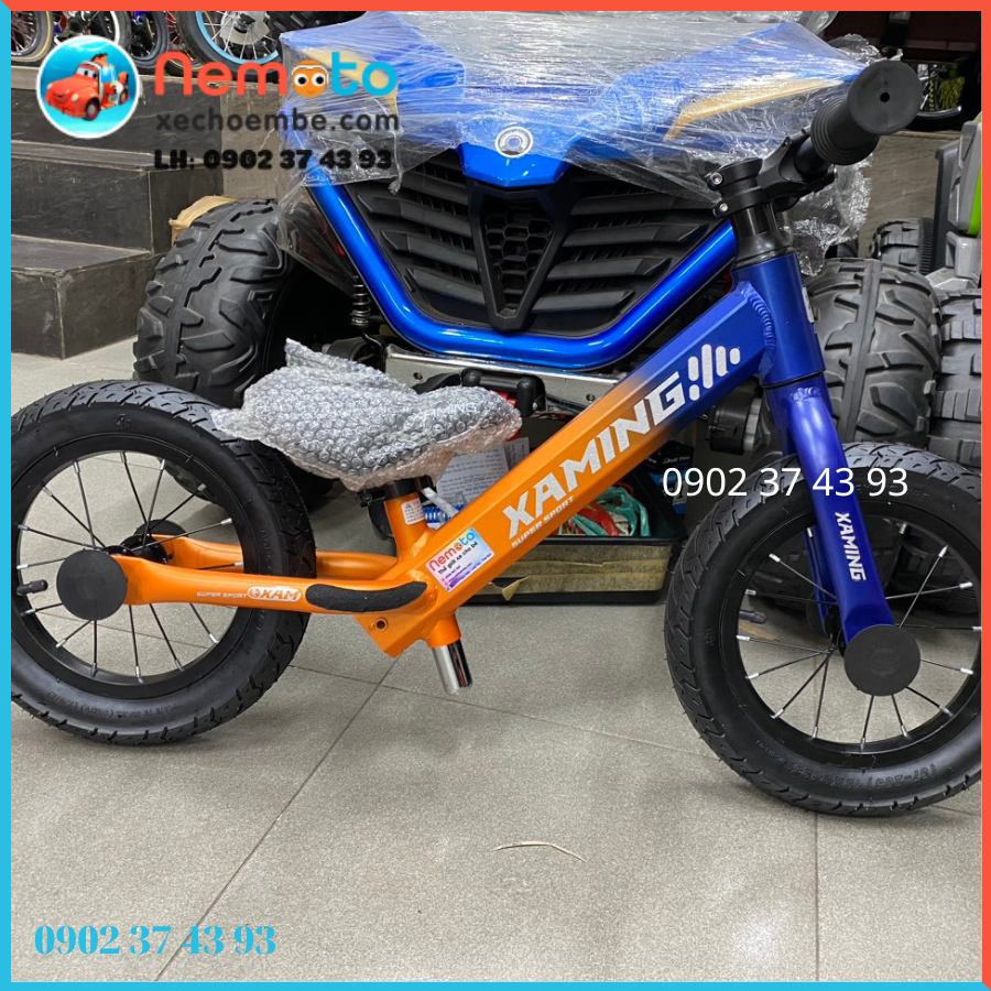 Xe Thăng Bằng Xaming Cao Cấp 1 Khung Bánh Bơm Hơi