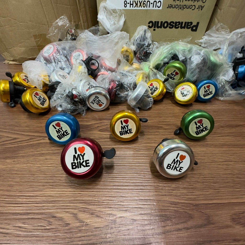 Chuông xe đạp " i love My Bike"