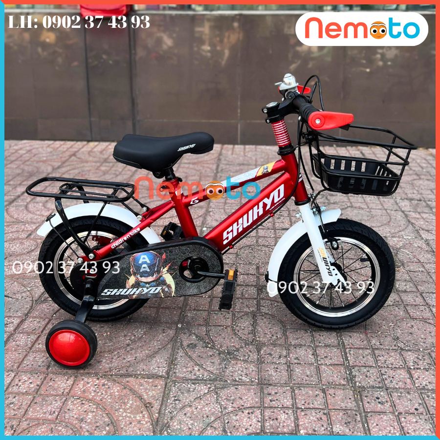 Xe Đạp Bé Trai Dáng Thể Thao Size 16inch - Mã Skyo-X1