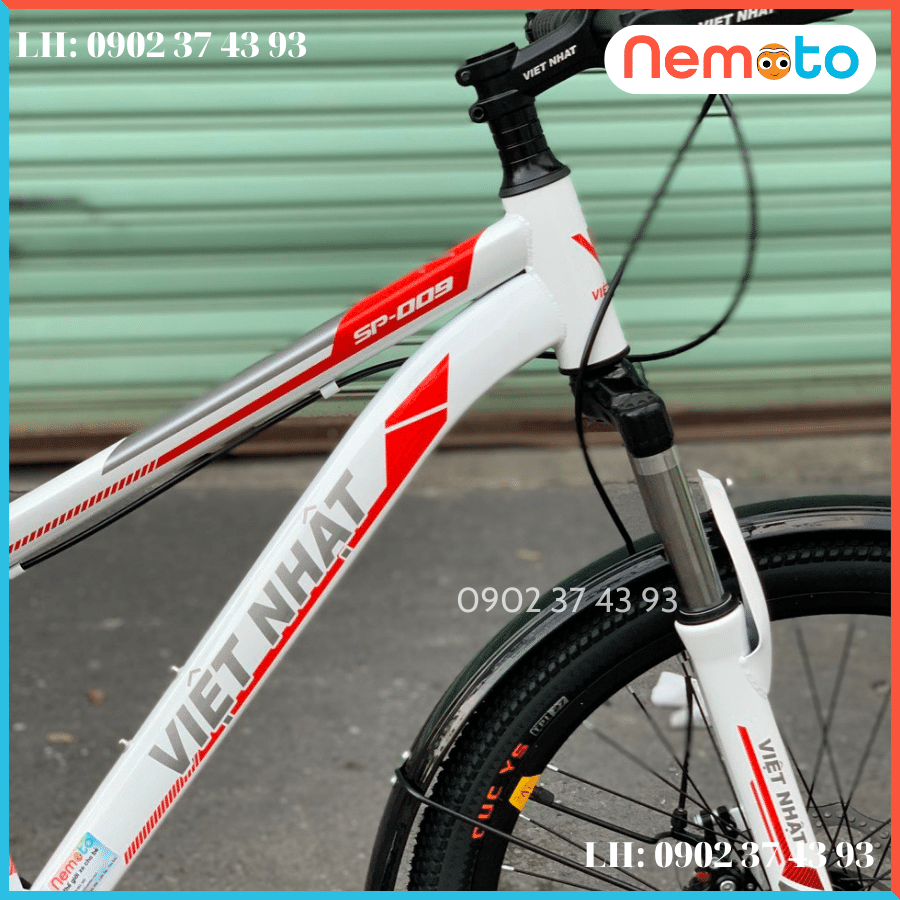 Xe Đạp Nam Việt Nhật - Hàng Việt Nam Cao Cấp Có Phuột,Thắng Đĩa Size 24inch - Mã DH3