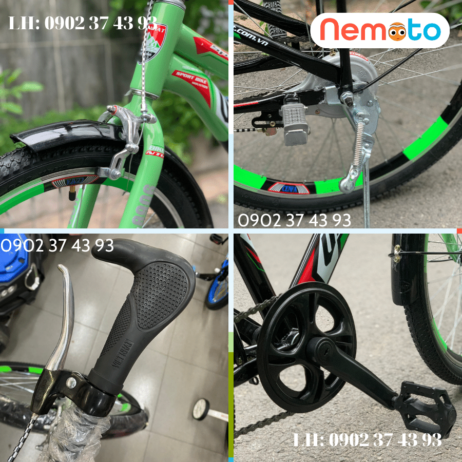 Xe Đạp Nam Việt Nhật Hàng Việt Nam Có Baga Size 20- Mã VN-NEW