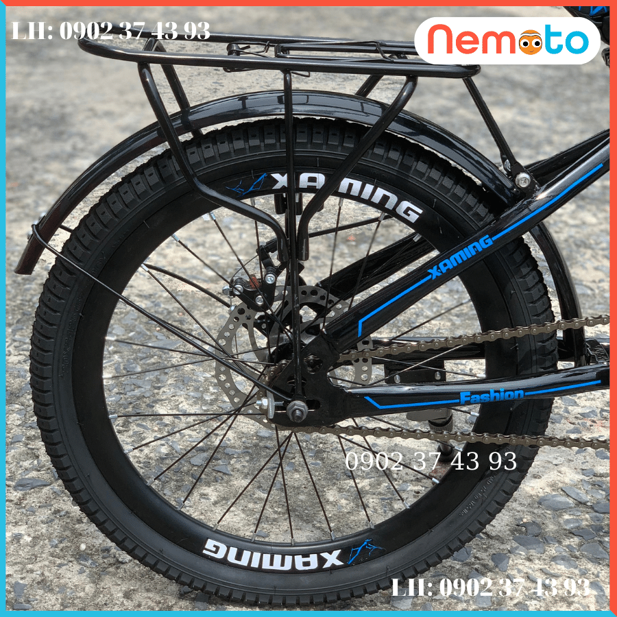 Xe Đạp Nam Cao Cấp - Kiểu Dáng Đẹp Size 20- Mã XAMIG