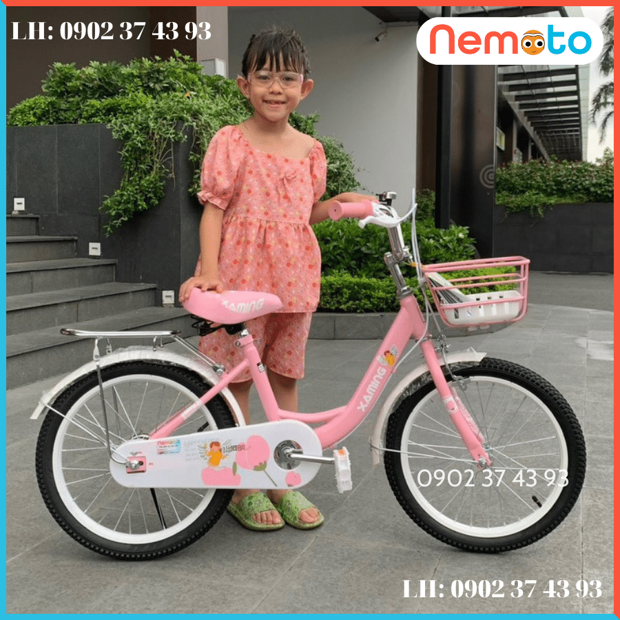 Xe Đạp Nữ  Xaming Thiên Thần Mẫu Mới, Rẻ Nhất Size 20 inch - Mã XM101