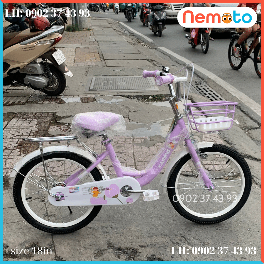 Xe Đạp Nữ  Xaming Thiên Thần Mẫu Mới, Rẻ Nhất Size 20 inch - Mã XM101