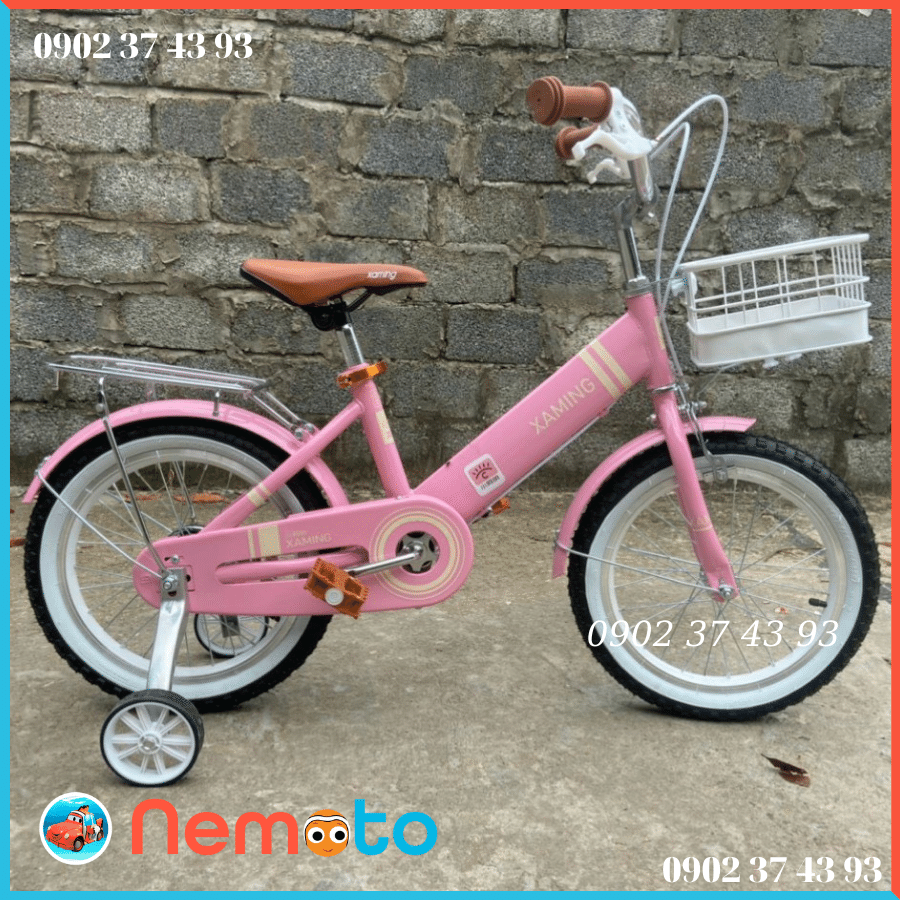 Xe đạp Nữ Xaming Màu Hồng Dễ Thương  Size 20 inch - Mã XM14