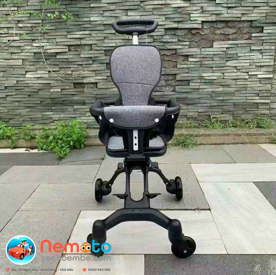 XE ĐẨY DU LỊCH GHẾ NỆM - GẤP GỌN CHO BÉ XD918