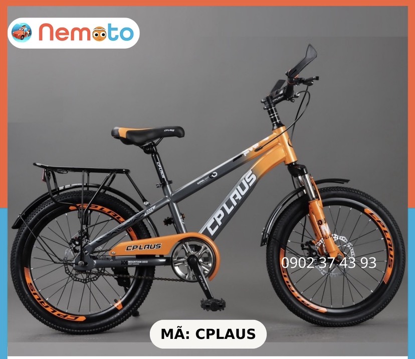 Xe Đạp Nam Có Phuột + Thắng Đĩa Thời Trang Size 20inch -  CPLAUS