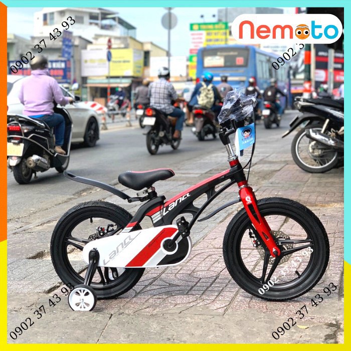 Xe Đạp Trẻ Em Cao Cấp Size 16inch - Mã LANQ