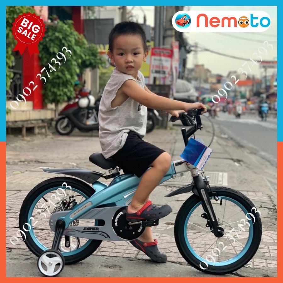Xe Đạp Trẻ Em Jianer Cao Cấp Size 16 inch - Mã JIANER