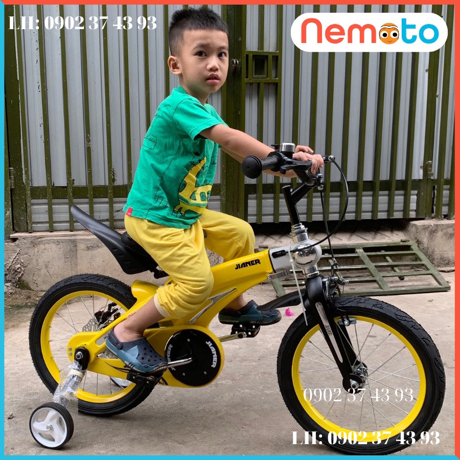 Xe Đạp Trẻ Em Jianer Cao Cấp  Size 12inch - Mã JIANER S1