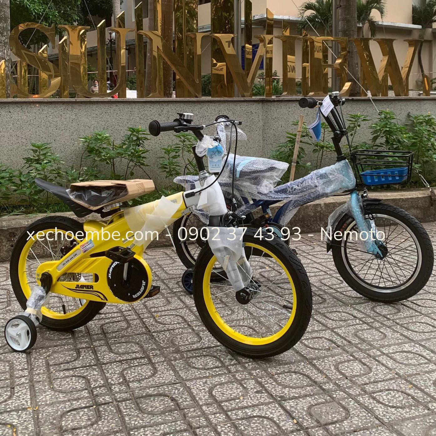 Xe Đạp Trẻ Em Jianer Cao Cấp  Size 12inch - Mã JIANER S1