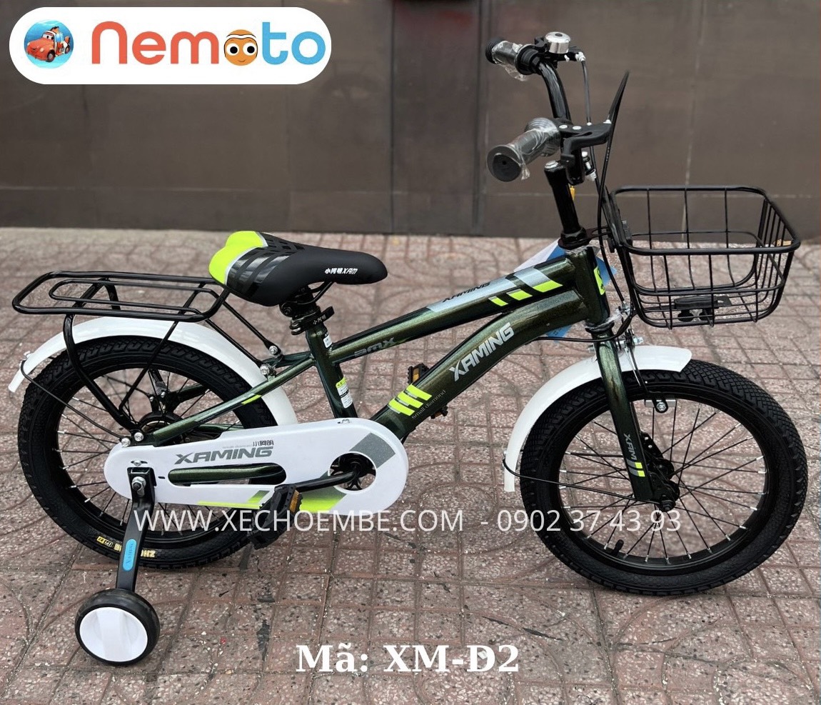 Xe Đạp Trẻ Em Xaming Dáng Thể Thao Size 16 inch - Mã XM-D2