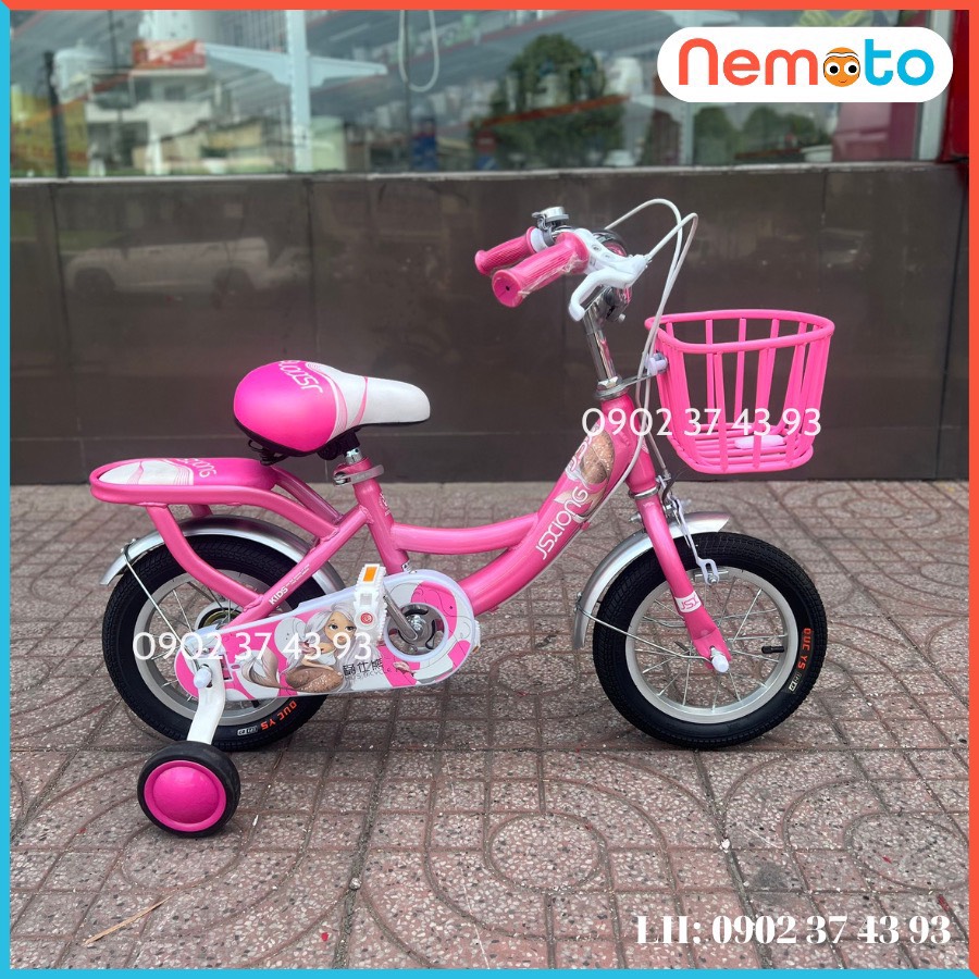Xe Đạp Nữ Sườn Liền Chắc Chắn, Kiểu Dáng Mới Xinh Xắn Size 20inch - Mã 2035