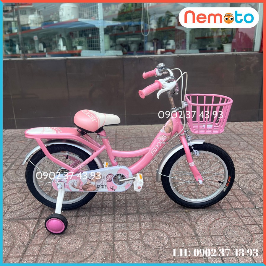 Xe Đạp Nữ Sườn Liền Chắc Chắn, Kiểu Dáng Mới Xinh Xắn Size 20inch - Mã 2035